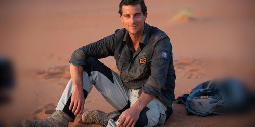 Bear Grylls & his Lowa Boots In Escape From Hell