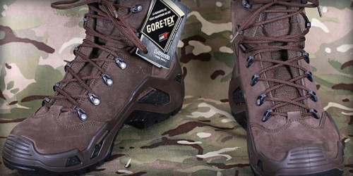 Brown LOWA Z-6S GORE-TEX® Boots by Combat & Survival