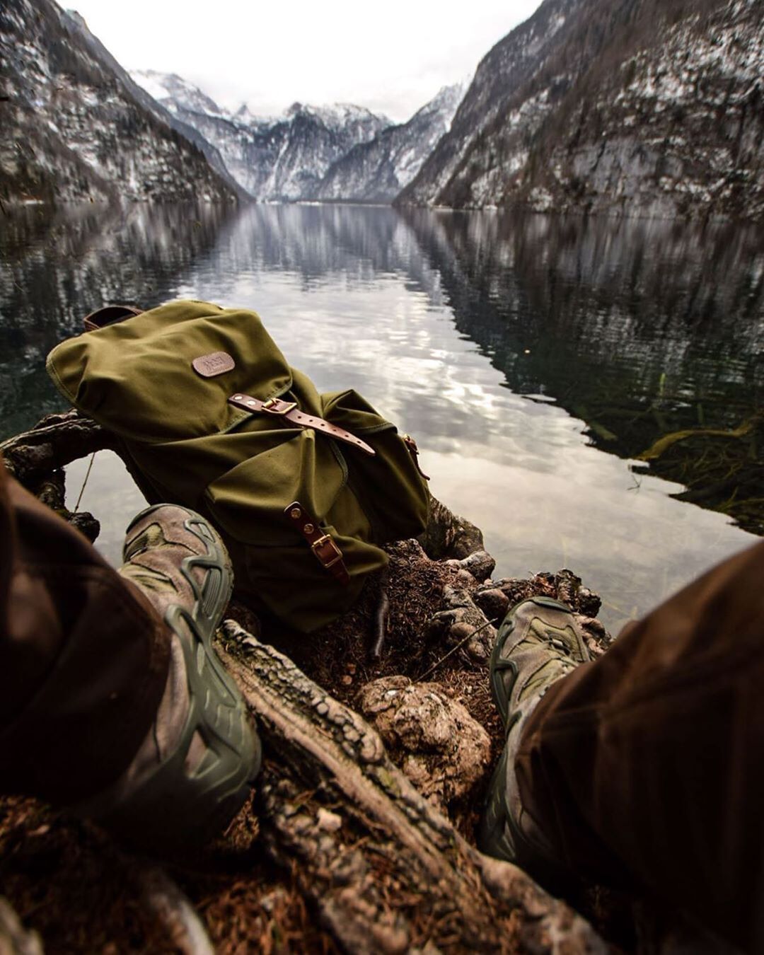 Hiking Near A Lake