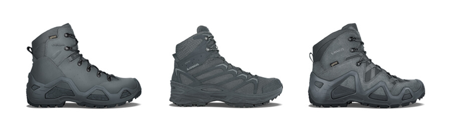 LOWA Military Boots - Wolf Grey Boots Range