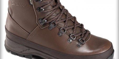 GunMart magazine gets up Close With The Brown LOWA Mountain GORE-TEX® Boots